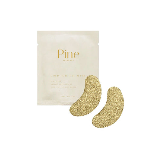 Pine Eye Mask - Gold foil 10 pairs